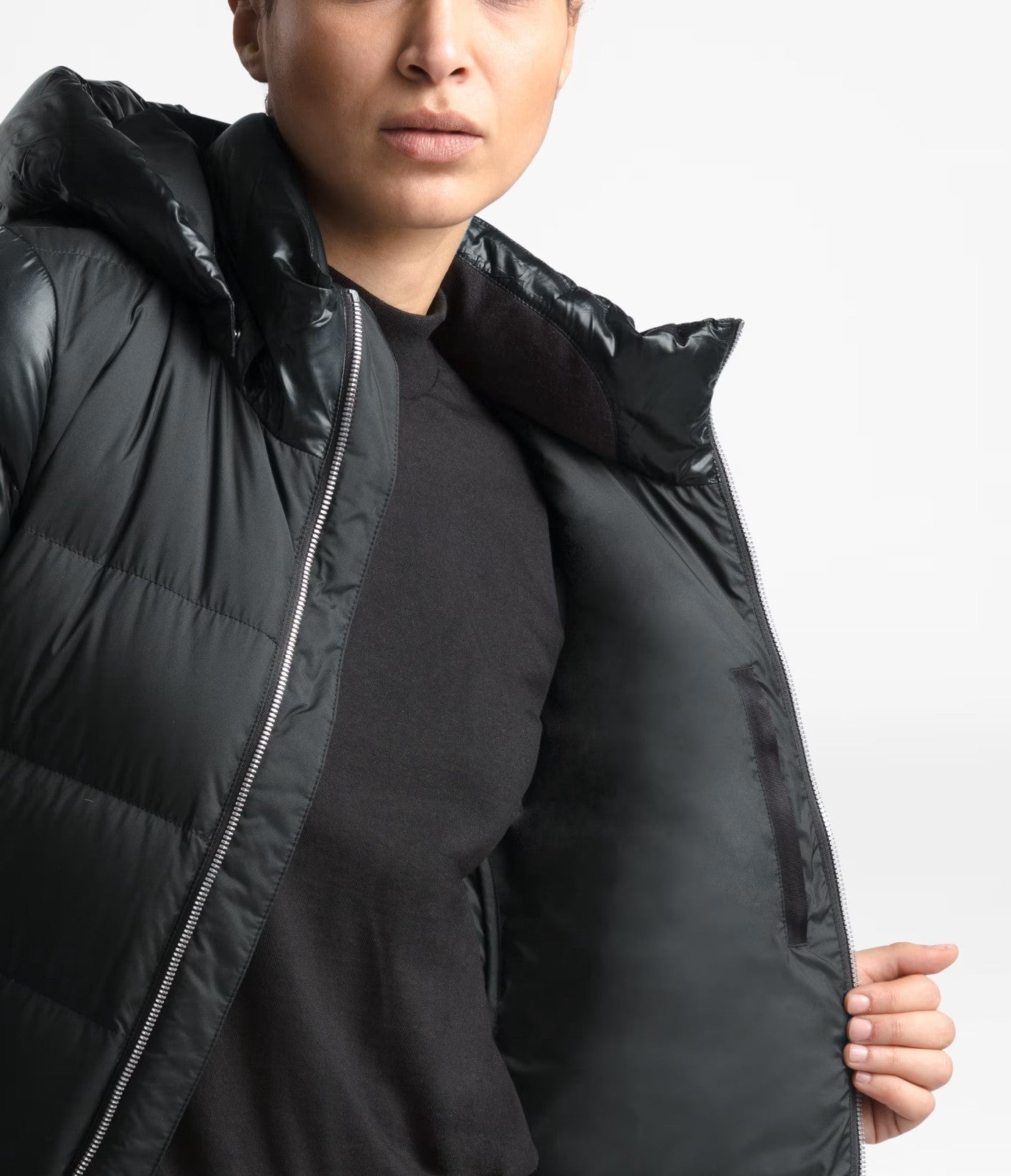 The North Face Womens Metropolis Parka 3 Jacket / TNF Black / RRP £315