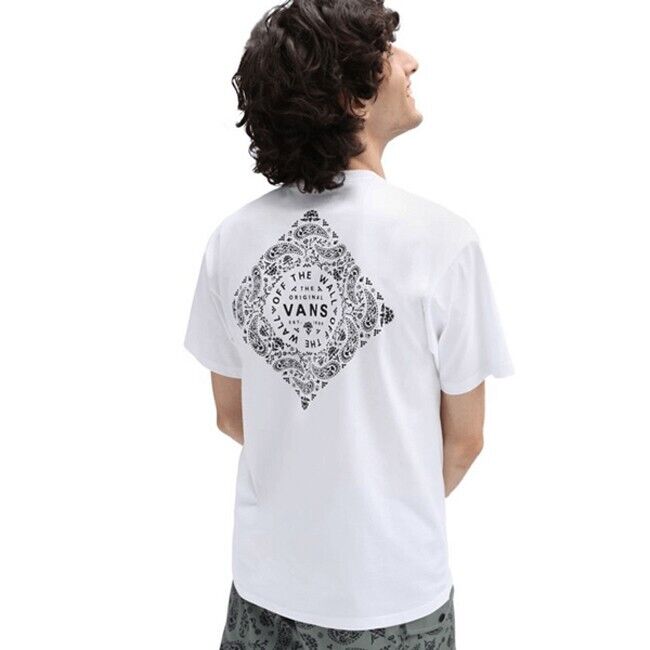 Vans Mens Bandana Paisley T-shirt / White / RRP £42