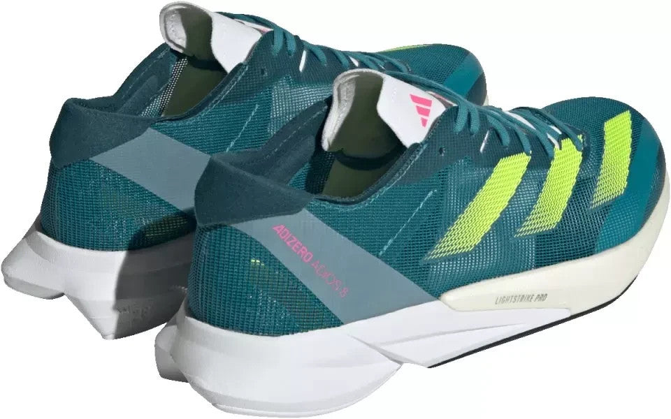 Adidas Womens ADIZERO ADIOS 8 W Trainers / BNIB / Green / RRP £120