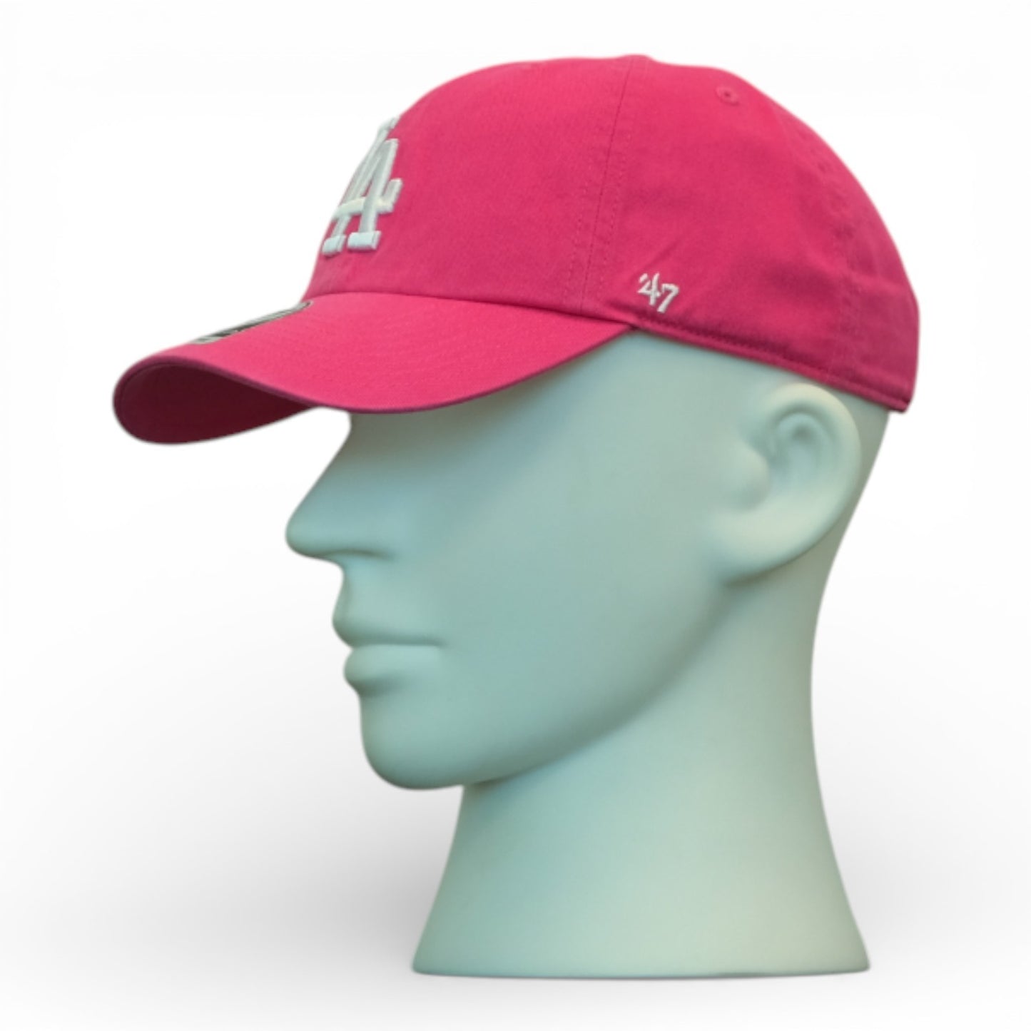 47 LA Dodgers Cap / Magenta Pink / Clean Up Relaxed Hat / RRP £25