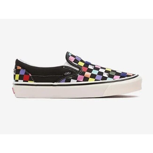 Vans Mens Anaheim Factory Classic 98 DX Shoes / Black, Multi Color / RRP £85