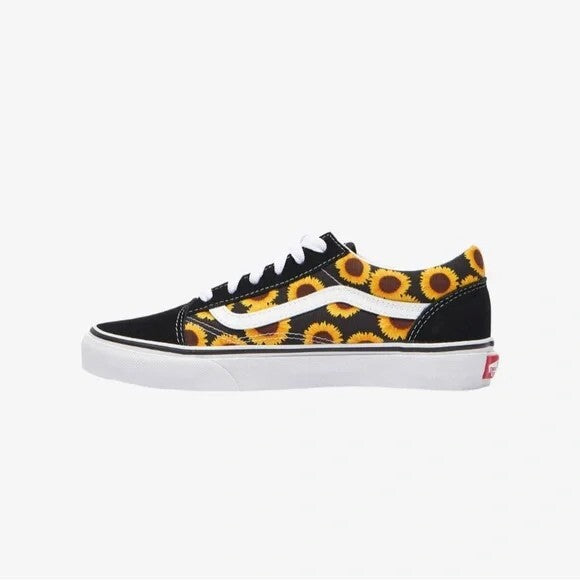Vans Kids Old Skool Trainers / Black Sunflower / RRP £45