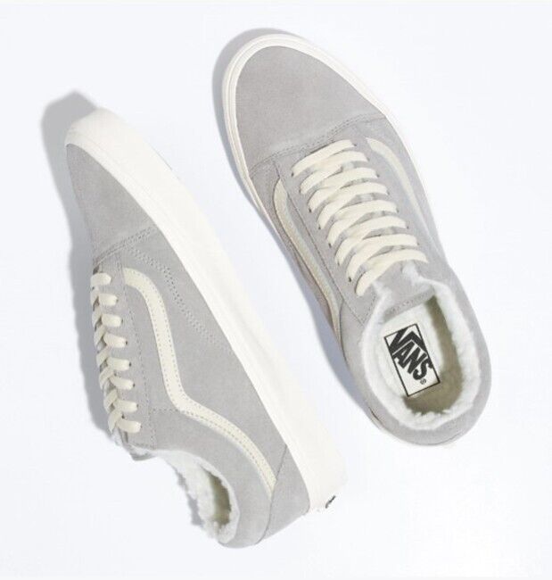 Vans Cozy Hug Old Skool Trainers / Gray / RRP £110