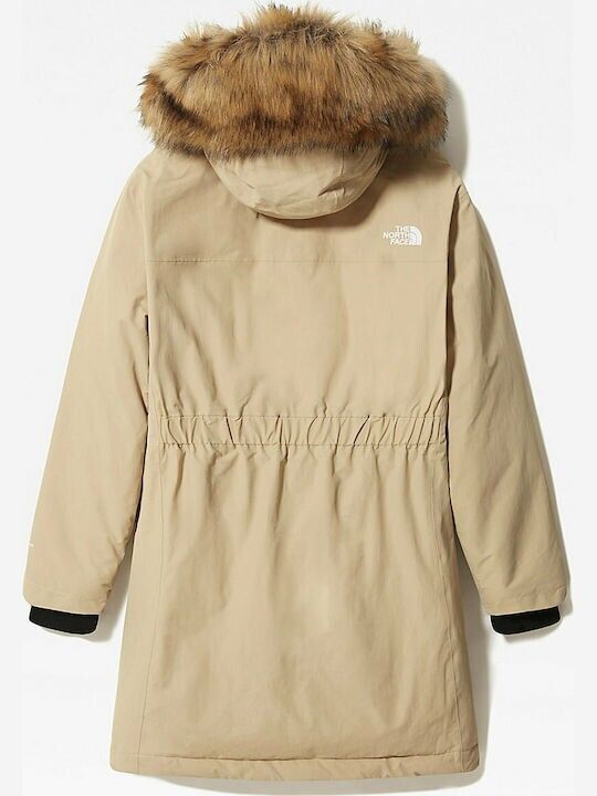 The North Face Women Arctic Parka Jacket Coat / Hawthorne Khaki / RRP £395