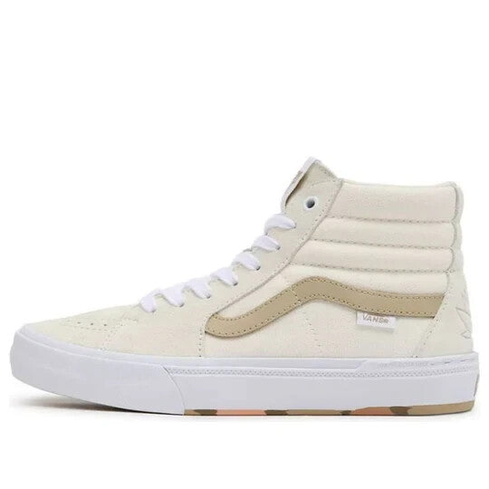 Vans Unisex Angie Marino Bmx Sk8-Hi Trainers / White Beige / RRP £95