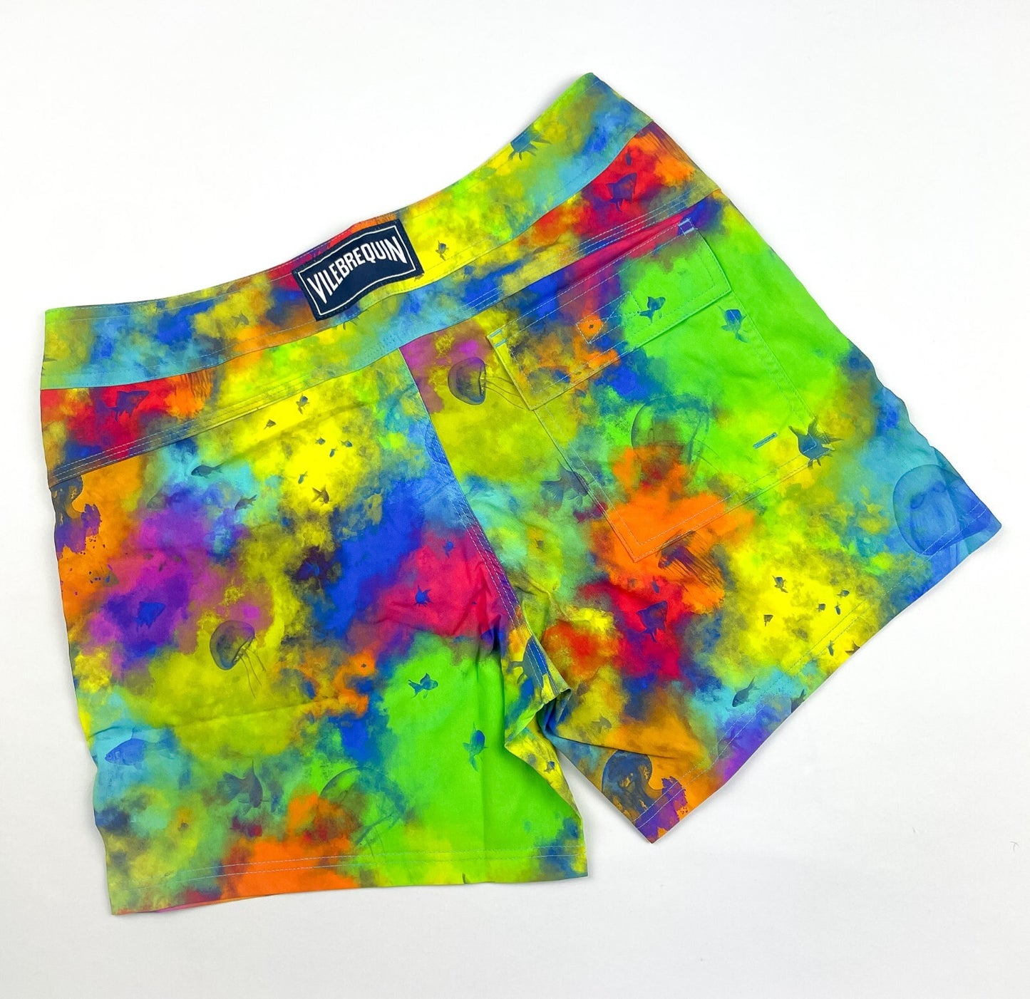 Vilebrequin Mens  Swim Shorts / Bleu Batik / RRP £200