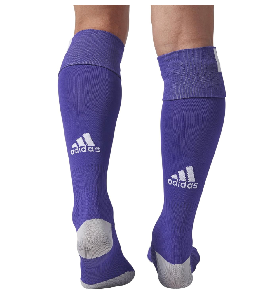 Adidas 2017-18 Olympique Marseille Third Socks / BNWT / Purple / RRP £15