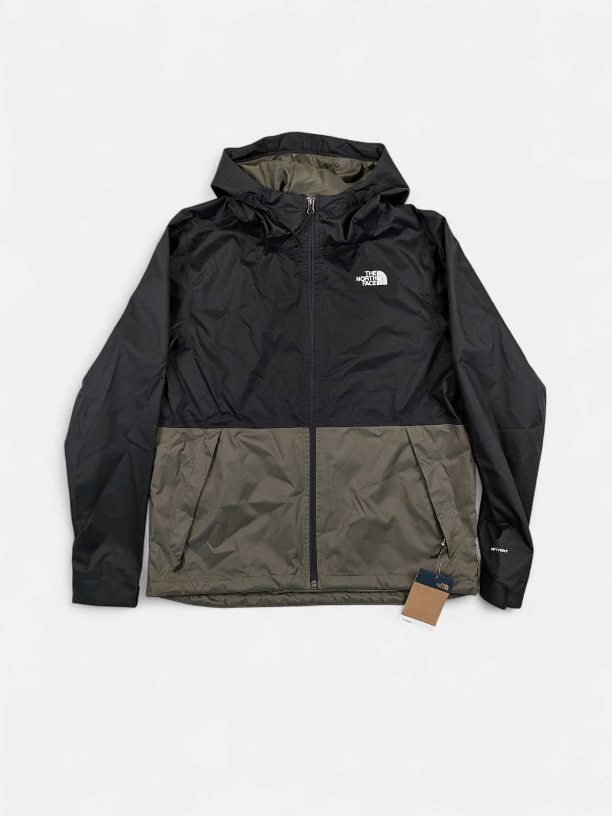 The North Face Mens Millerton Jacket / Black/Khaki / RRP £125