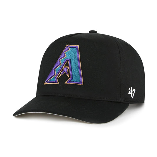 47 Brand Adult Arizona Diamondbacks Cooperstown Hitch Cap / Black / RRP £24