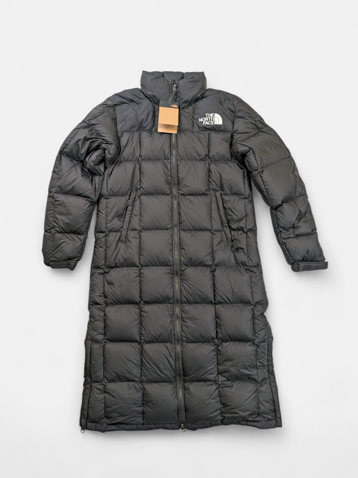 The North Face Womens Lhotse Long Puffer Jacket / Black / RRP £425
