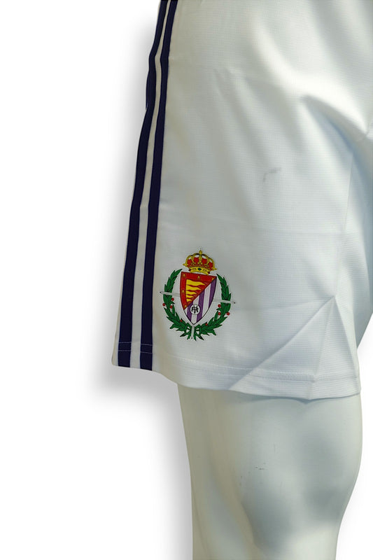 Adidas 2019-20 Real Valladolid Home Football Shorts / White / RRP £30