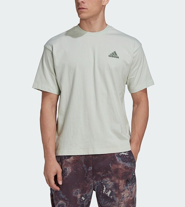 Adidas Unisex Embroidered Logo T-Shirt / Grey / RRP £25