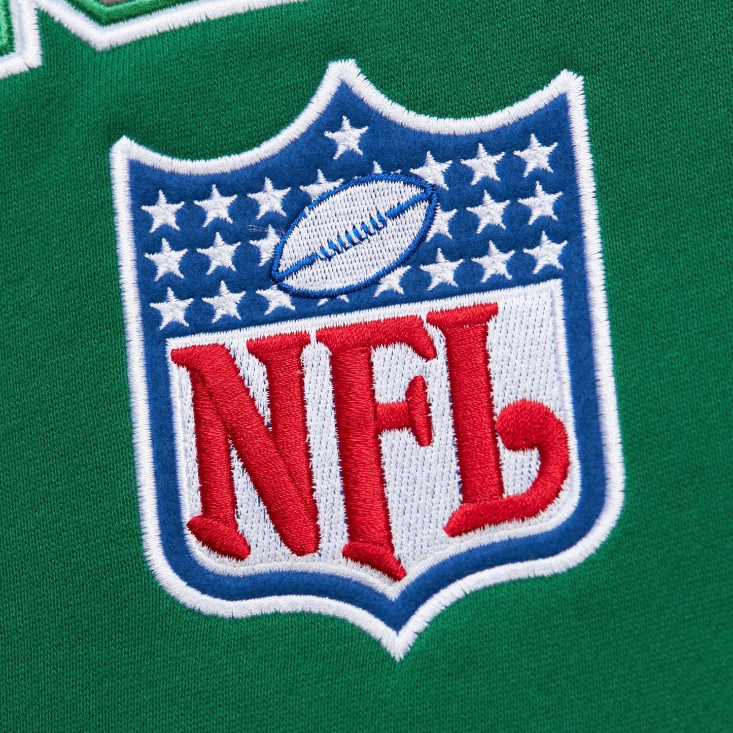 Mitchell & Ness Philadelphia Eagles There & Back 2.0 Crew Fleece Sweater/RRP £75