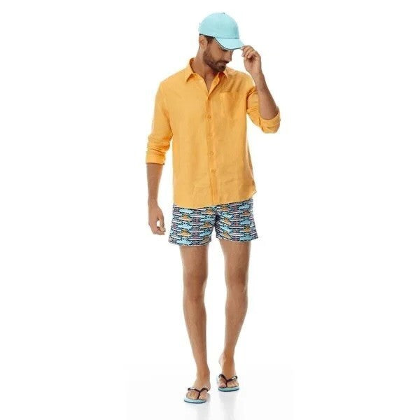 Vilebrequin Swim Shorts / Mens / Moorise / Blue Boat / RRP £220