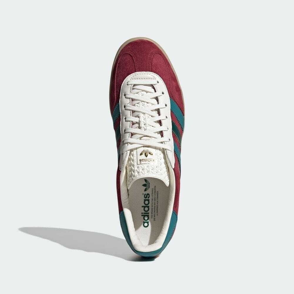 Adidas Mens GAZELLE INDOOR Trainers / Burgundy / BNIB / RRP £90