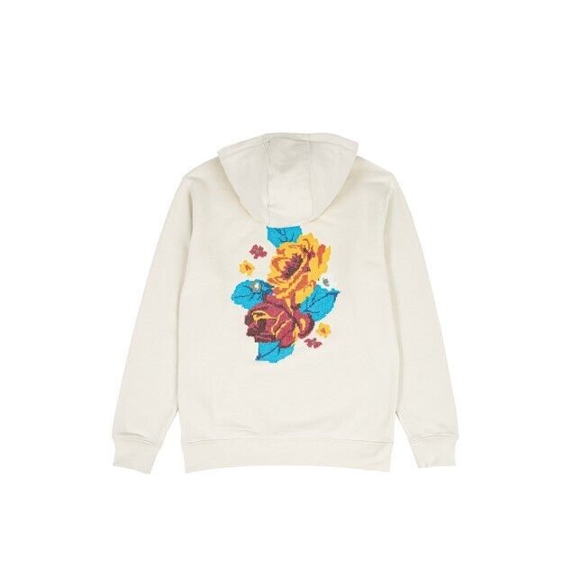Vans Mens Anaheim Needlework Floral Hoodie Natural / RRP £80