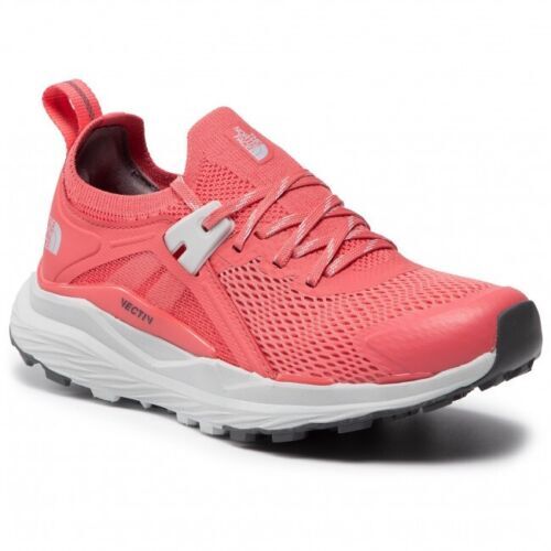 The North Face Women’s VECTIV Hypnum Trainers / Fiesta Red Grey / RRP £110