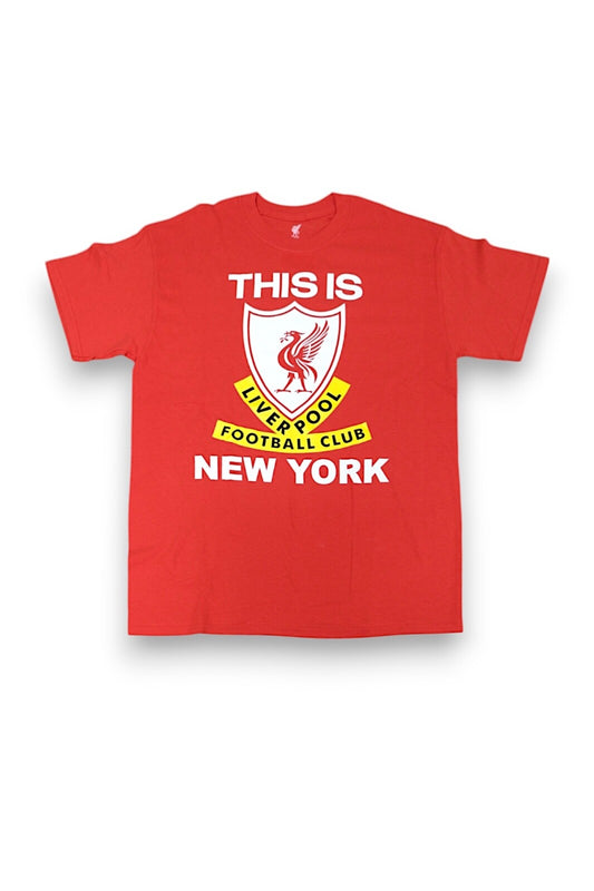 Liverpool 2019-20 'This Is New York' Graphic Tee / Red / RRP £22.99