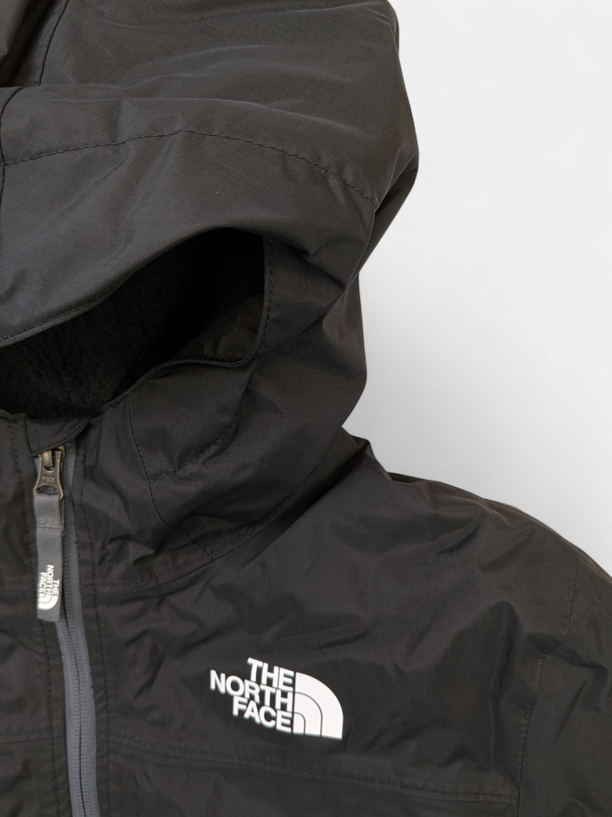 The North Face Girls WARM STORM RAIN JACKET  / Black / RRP £90