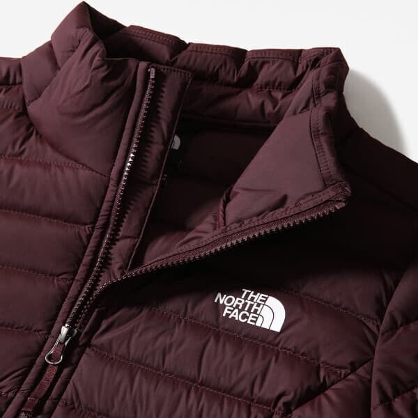 The North Face Women’s Stretch Down Jacket – Root Brown, Breathable, Non-PFC DWR