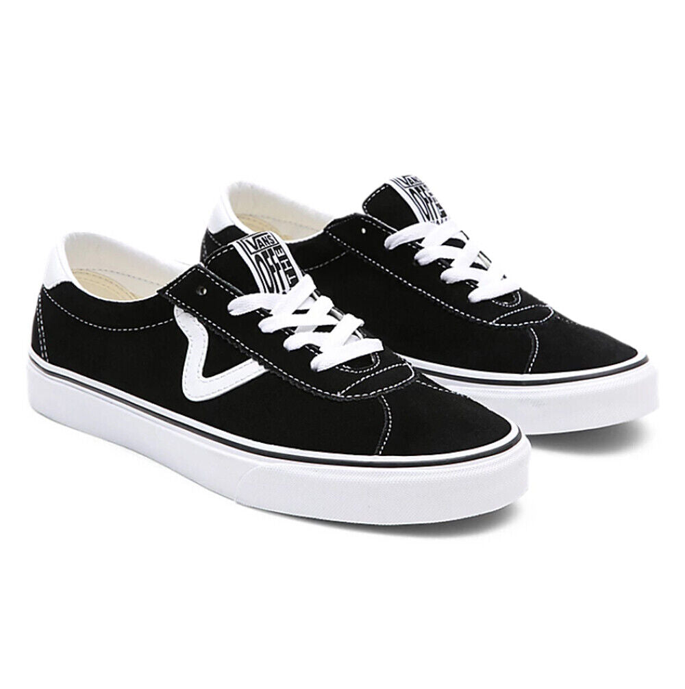 Vans Unisex Sport Suede Trainers / Black White / RRP £65