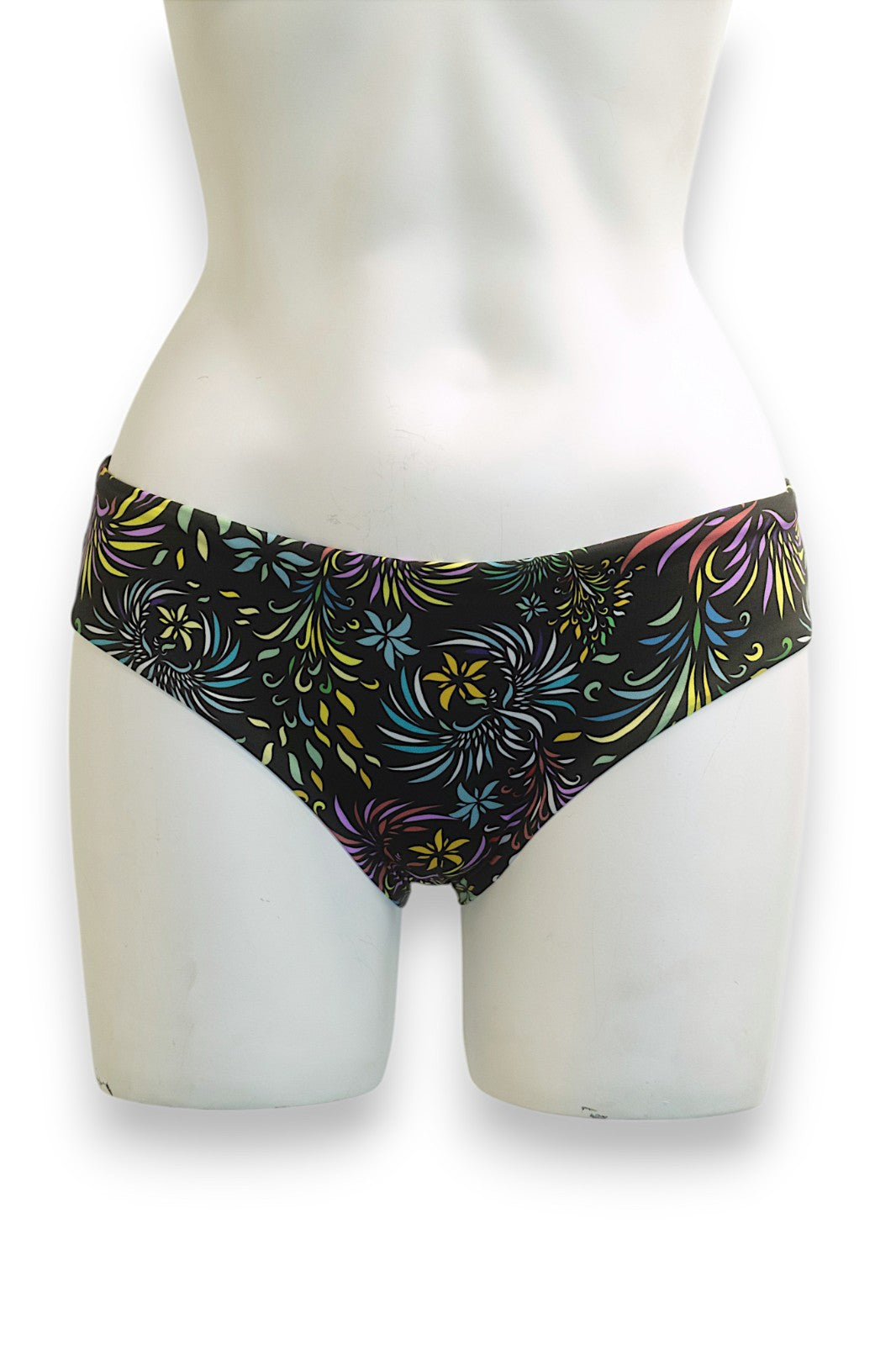 Vilebrequin Bikini Bottom / Womens / Black/Multicolour Plant / RRP £100