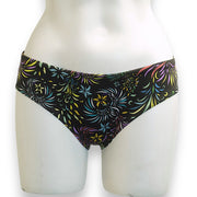 Vilebrequin Bikini Bottom / Womens / Black/Multicolour Plant / RRP £100