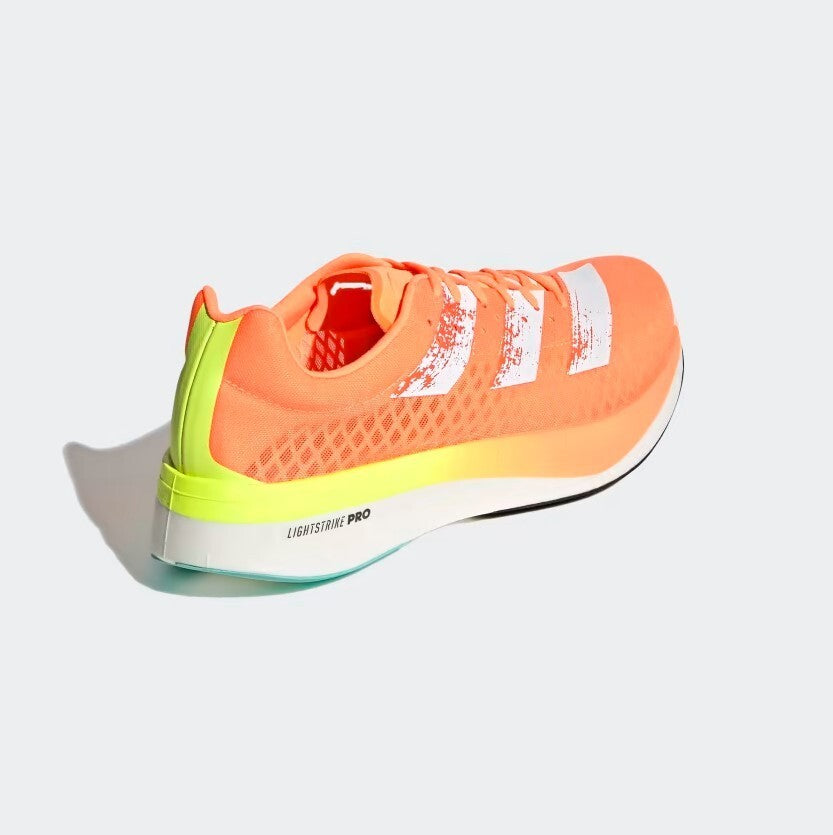 Adidas Mens Adizero Adios Pro Running Trainers / Orange White / RRP £170