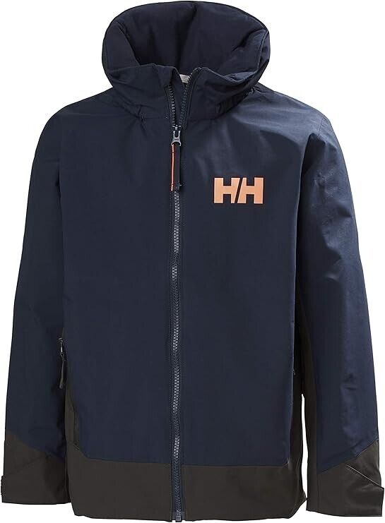 Helly Hansen Kids Border Waterproof Jacket / Navy / RRP £100