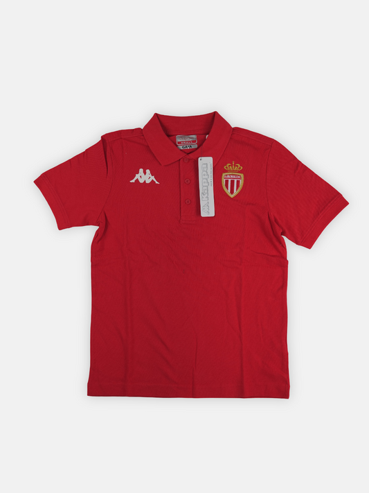 Kappa Mens 2019-20 Monaco Polo Football T-Shirt / Red / RRP £34.99