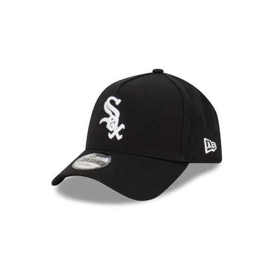 New Era Chicago White Sox MLB 9FORTY OTC A Frame Evergreen Cap / Black / RRP £27