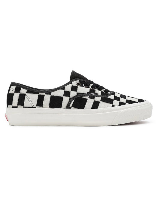 Vans Woven Check Authentic 44 DX Trainers / Black / RRP £80