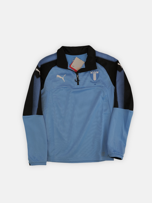 Puma Mens 2014-15 Malmo 1/4 Zip Training Football Top / Blue / RRP £64.99