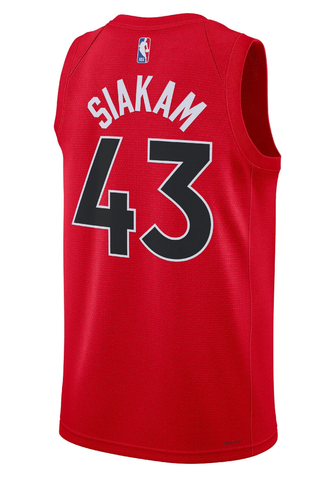 Nike Mens NBA Toronto Raptors Basketball Vest / Siakam 43 / RRP £95