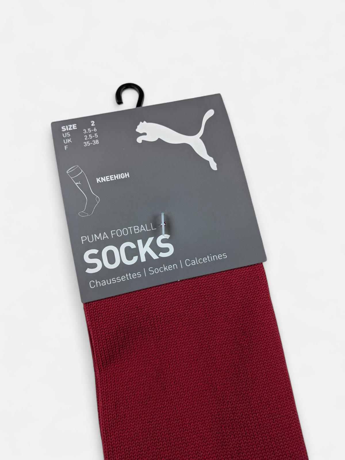 Puma Mens 2021-22 Valencia Away Football Socks / BNWT / Red / RRP £17