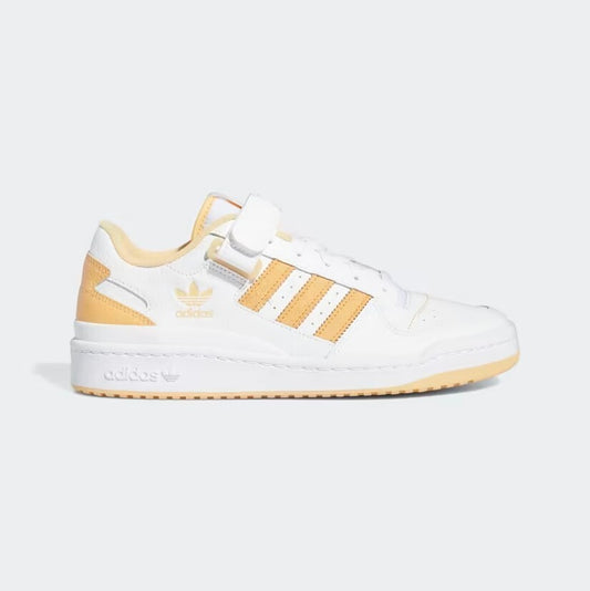 Adidas Mens Forum Low Trainers / White Orange / RRP £80