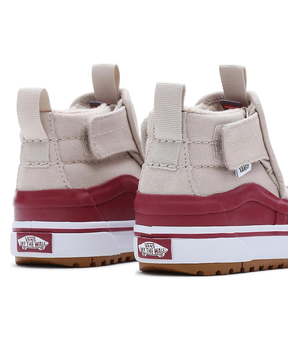 Vans Toddler Slip-On Mte-1 Waterproof Boots / Beige Red / RRP £45