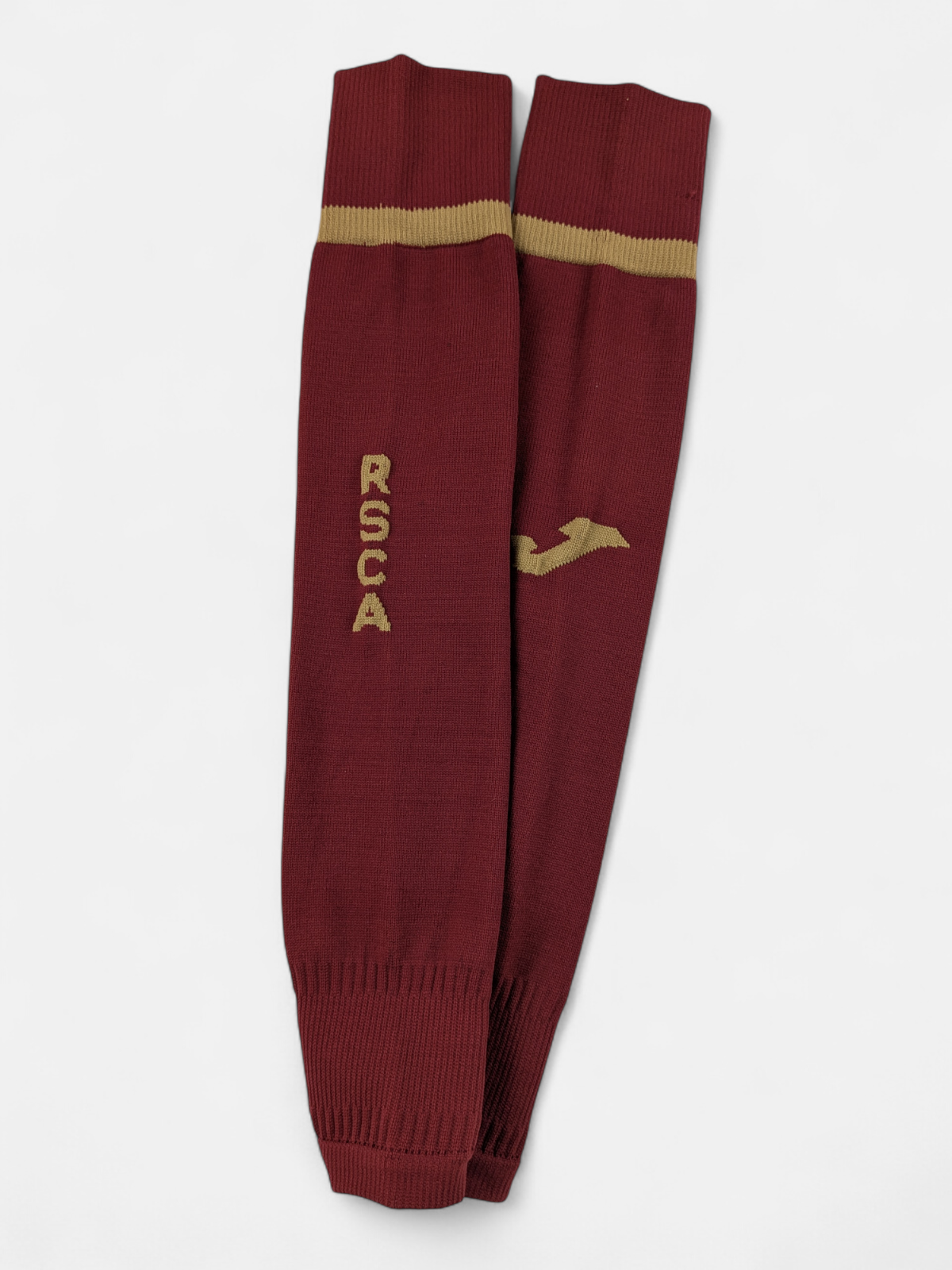 Joma Mens 2019-20 Anderlecht Footless Third Socks / BNWT / Maroon / RRP £13