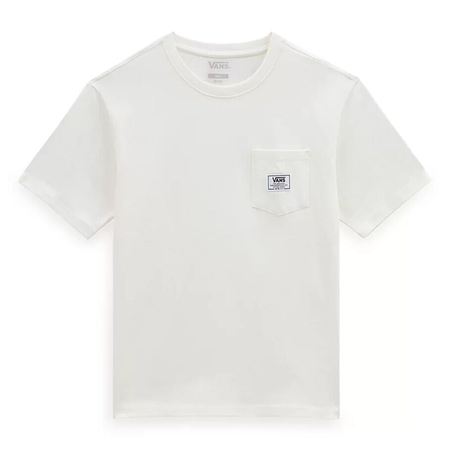 Vans Womens Classic Patch Pocket SS T-Shirt / White / RRP £30