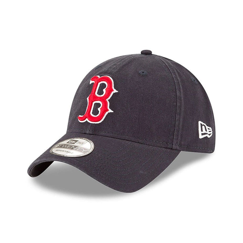 New Era Adult Boston Red Sox MLB Core Classic 9TWENTY Cap / Navy Red / RRP £23