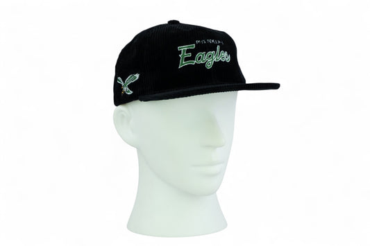 Mitchell & Ness Philadelphia Eagles Cord Retro Snapback Cap / Black / RRP £30
