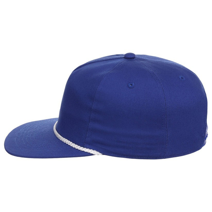 Crowns By Lids Unisex Plain Fairway Golfer Hat / Royal Blue / £23