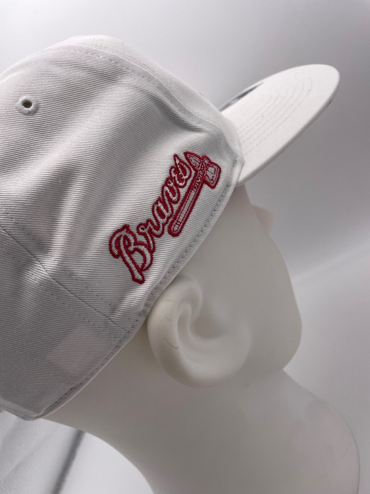 Atlanta Braves '47 New Era Sure Shot Snapback Hat / White / RRP £34