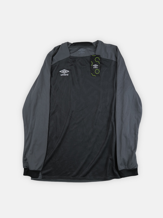 Umbro Mens 2018-19 Umbro Gk Football Shirt / Black / RRP £14.99