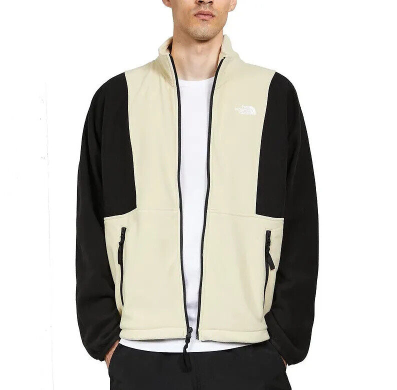 The North Face Men's TKA Attitude Full Zip Fleece / Gravel Biege / RRP £100