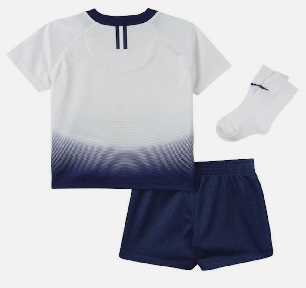 Nike Toddler Tottenham Hotspur 18-19 Home Full Football Kit / White / RRP £40