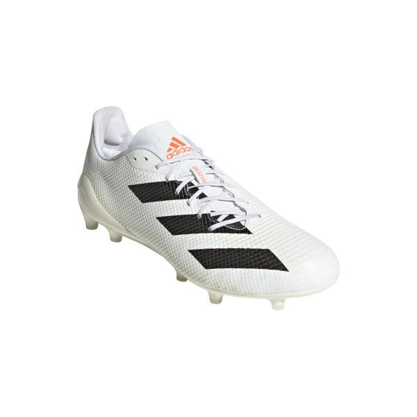 Adidas Men’s Rugby Adizero Rs7 (FG) Rugby Boots / White Black / RRP £170