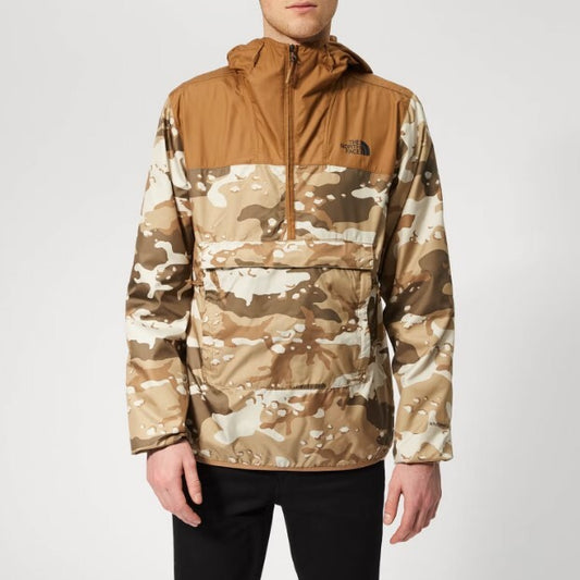 The North Face Men’s Novelty Fanorak Jacket / Brown Camo / RRP £115