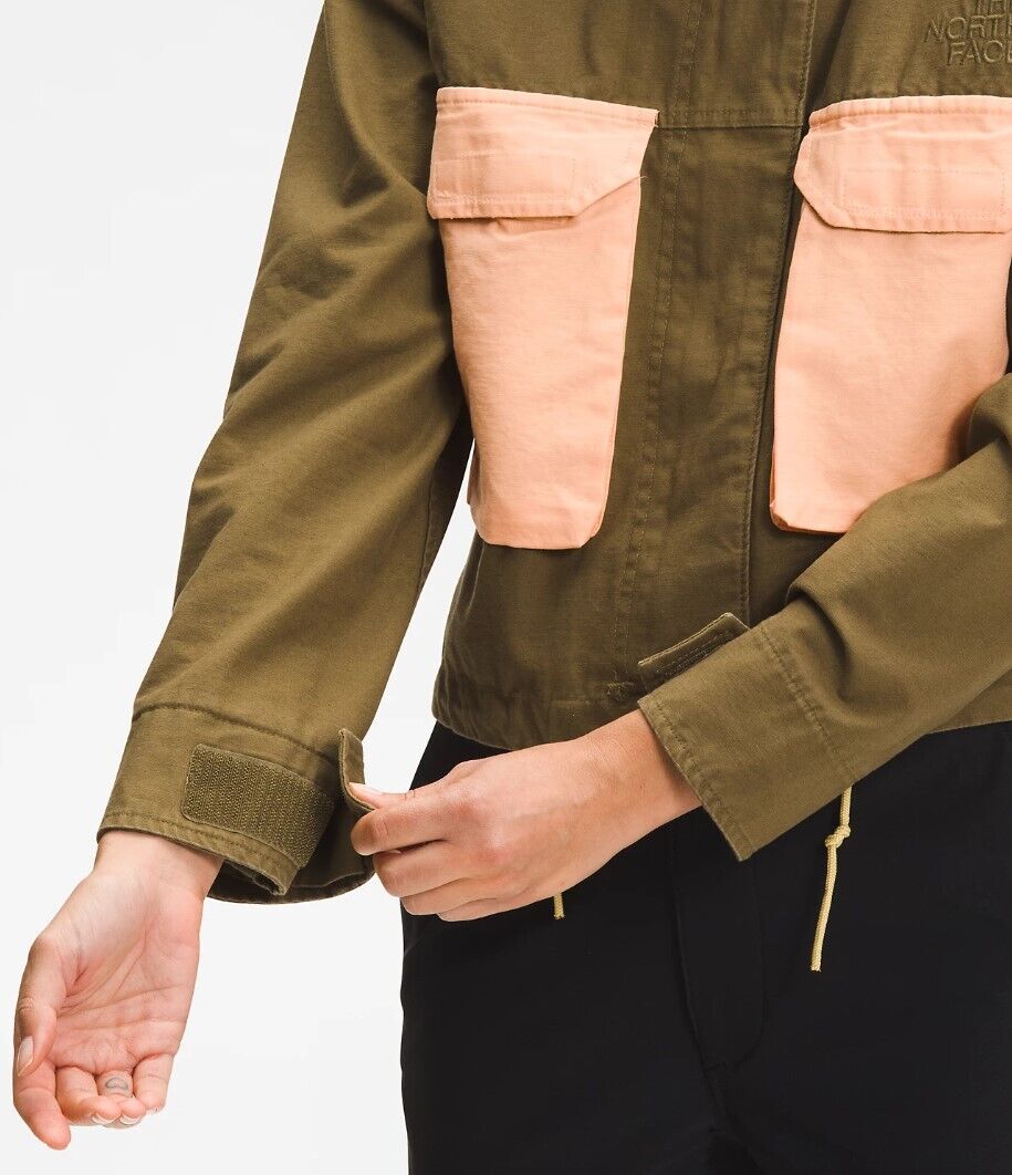 The North Face Women’s M66 UTILITY Field Jacket–Military Olive/Apricotice Jacket
