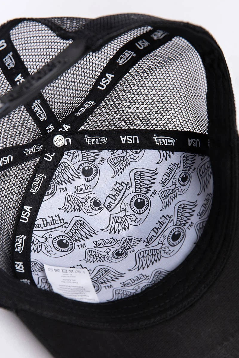 Von Dutch Adult Classic Trucker 51 Cap / Black / RRP £40